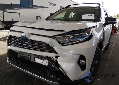 2020 Toyota Rav4 Hybrid Xse z USA, uszkodzony, nr VIN JTMEWRFV8LD541242